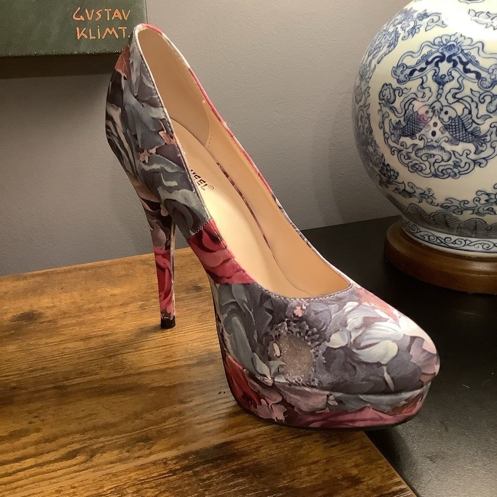 Beauty Heels Floral Stilettos
